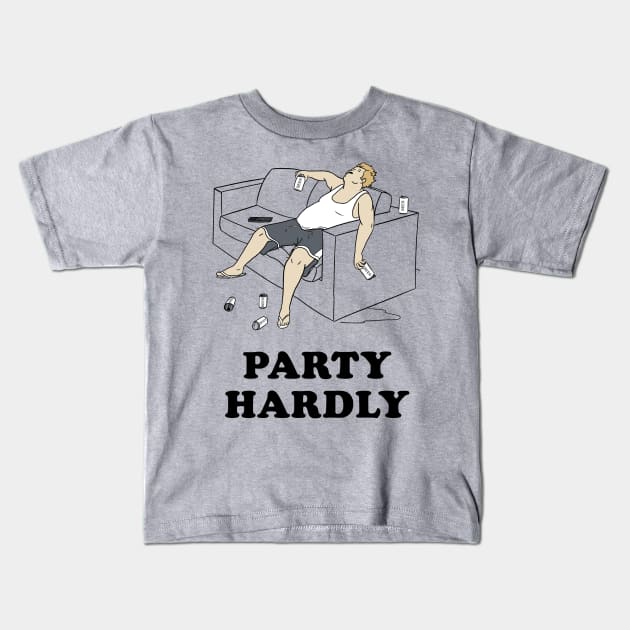 Party Hardly Kids T-Shirt by C.E. Downes